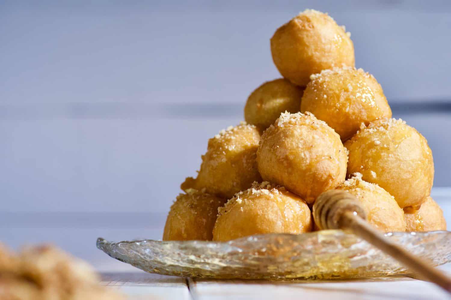 Traditional loukoumades